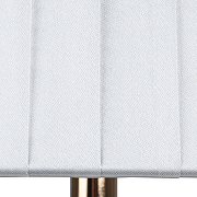 Настольная лампа Artelamp Fire A4035LT-1GO Белая Золото-1
