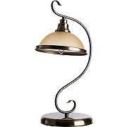 Настольная лампа Artelamp Safari A6905LT-1AB Бежевая Античная бронза