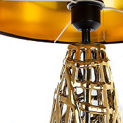 Настольная лампа Artelamp Taiyi A4002LT-1GO Черная Золото-1