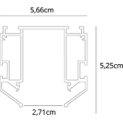Профиль Artelamp Linea-accessories A620205 Серый-1