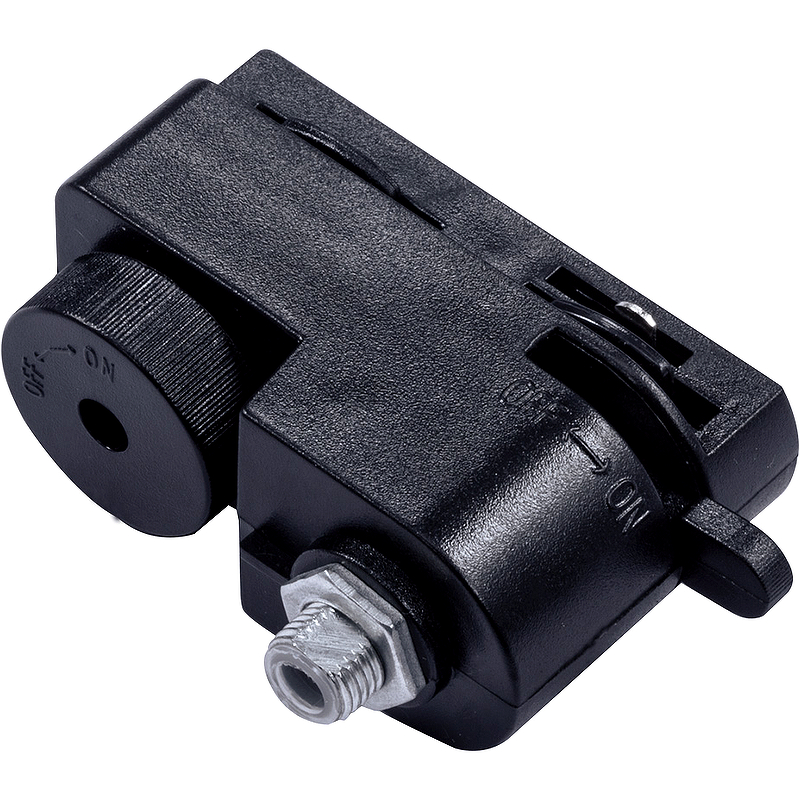 Коннектор питания Artelamp Track accessories A200006 Черный - фото 1