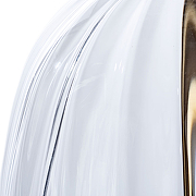 Настольная лампа Artelamp Baymont A5017LT-1PB Кремовая Полированная медь Прозрачная-3