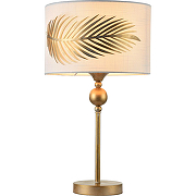 Настольная лампа Maytoni House Farn H428-TL-01-WG Белая Золото-3