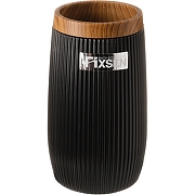 Стакан для зубных щеток Fixsen Black Boom FX-411-3 Черный