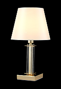 Настольная лампа Crystal Lux Nicolas LG1 Gold White Бежевая Золото-1