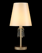 Настольная лампа Crystal Lux Renata LG1 Gold Бежевая Золото-1