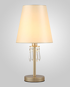 Настольная лампа Crystal Lux Renata LG1 Gold Бежевая Золото-3