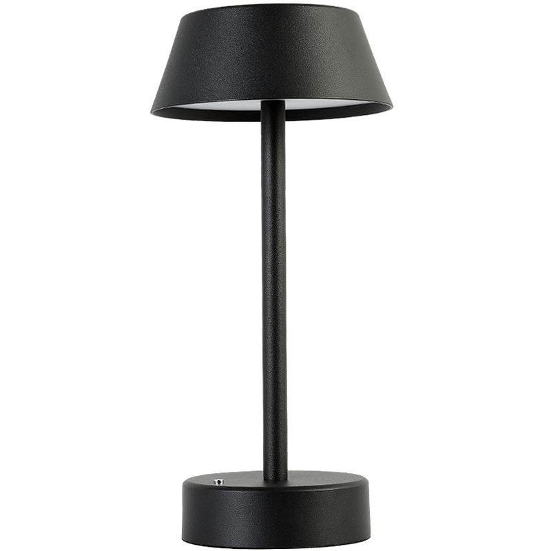 Настольная лампа Crystal Lux Santa LG1 Black Черная беспроводная настольная лампа в спальню полидина сменная usb лампа для бара отеля ресторана беспроводная настольная лампа акриловое укр