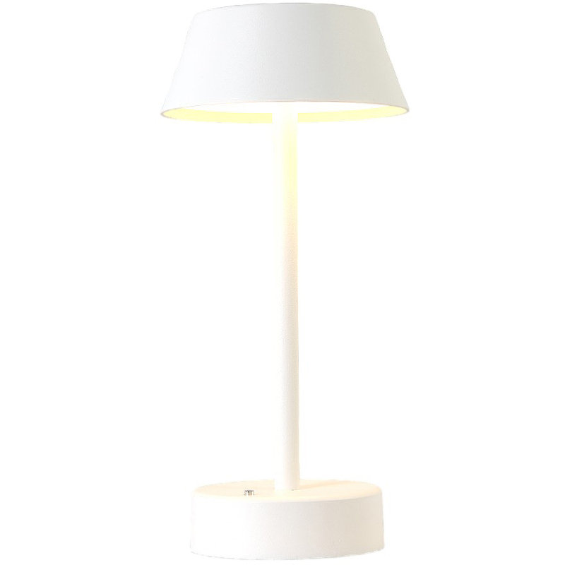 Настольная лампа Crystal Lux Santa LG1 White Белая беспроводная настольная лампа в спальню полидина сменная usb лампа для бара отеля ресторана беспроводная настольная лампа акриловое укр