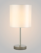 Настольная лампа Crystal Lux Sergio LG1 Nickel Серебро Никель-1