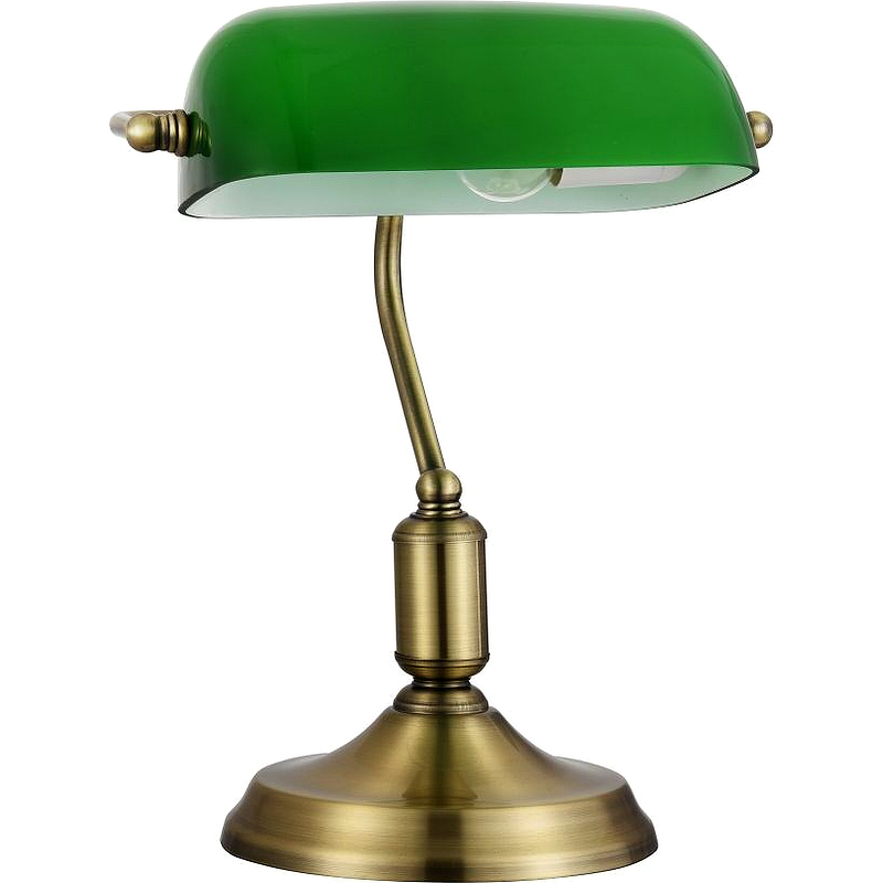 Настольная лампа Maytoni Table Floor Kiwi Z153-TL-01-BS Зеленая Латунь лампа настольная mw форест 693031401 e27 8 вт 220 в ip20