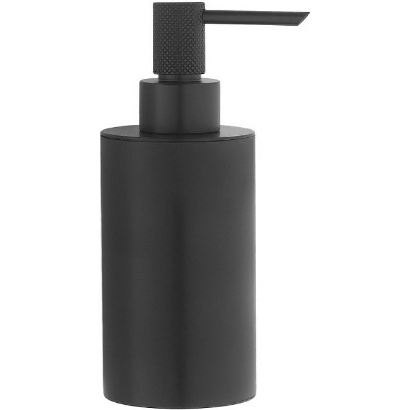 Дозатор для жидкого мыла Boheme Uno 10980-B Черный матовый дозатор для жидкого мыла inda one a24120ne03 черный матовый