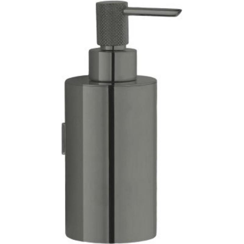 Дозатор для жидкого мыла Boheme Uno 10977-SGM Оружейная сталь глянцевая