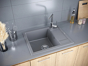 Кухонная мойка Paulmark Optimum 60 PM216050-GRM Серый металлик-2