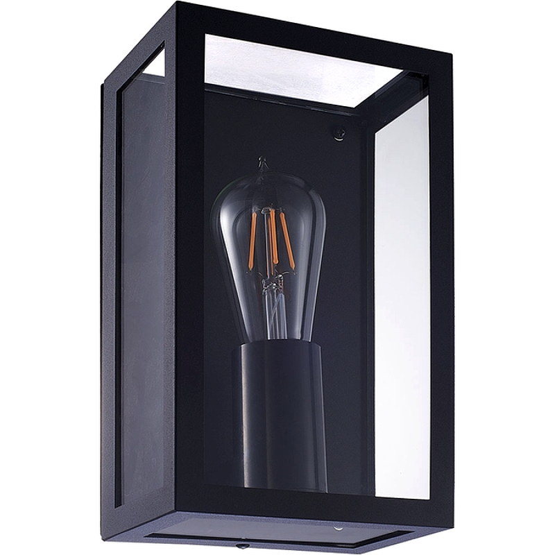 цена Настенный светильник Artelamp Belfast A4569AL-1BK Прозрачный Черный