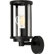 Настенный светильник Artelamp Toronto A1036AL-1BK Прозрачный Черный