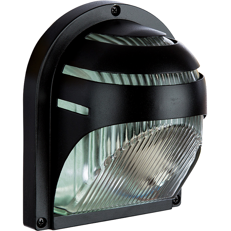 Настенный светильник Artelamp Urban A2802AL-1BK Прозрачный Черный