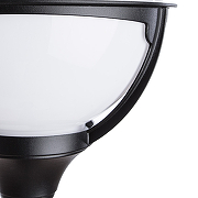 Ландшафтный светильник Artelamp Monaco A1496PA-1BK Белый Черный-1