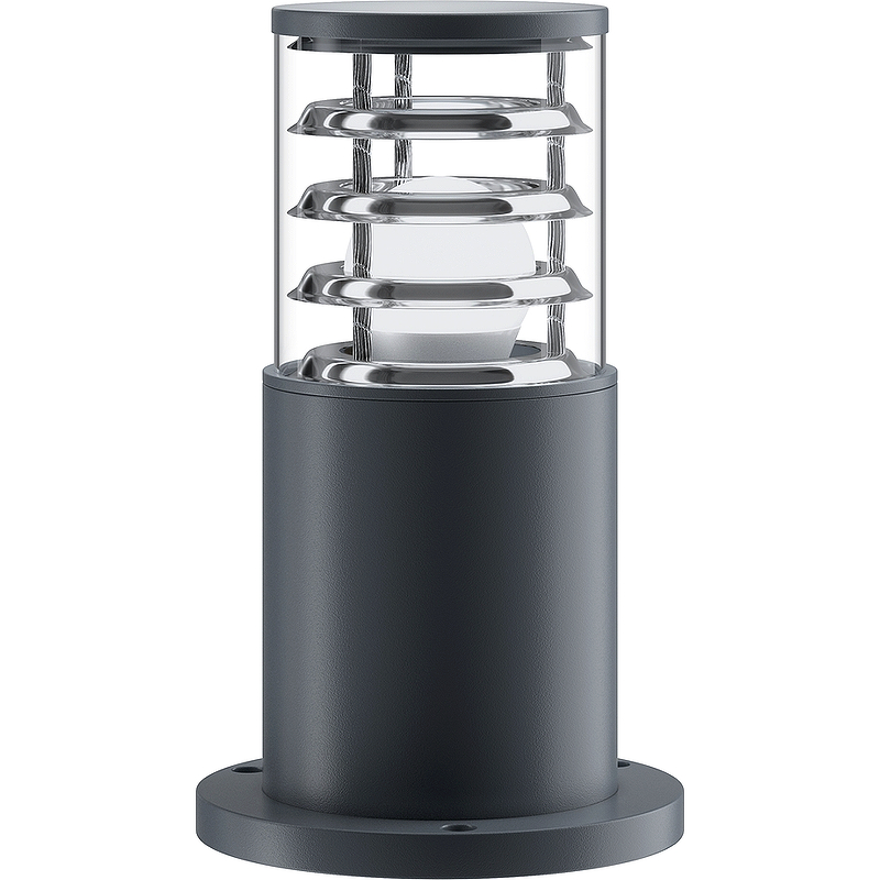 Ландшафтный светильник Maytoni Outdoor Bronx O576FL-01GR Серый светильник ландшафтный fumagalli ip55 gx53 3 вт 126х126х175 мм цвет серый