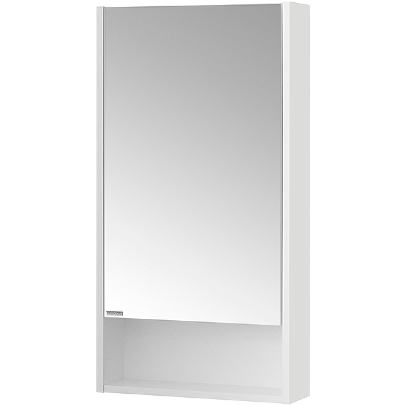Зеркальный шкаф Aquaton Сканди 45 1A252002SD010 Белый зеркальный шкаф aquaton сканди 45 1a252002sdz90 белый дуб рустикальный