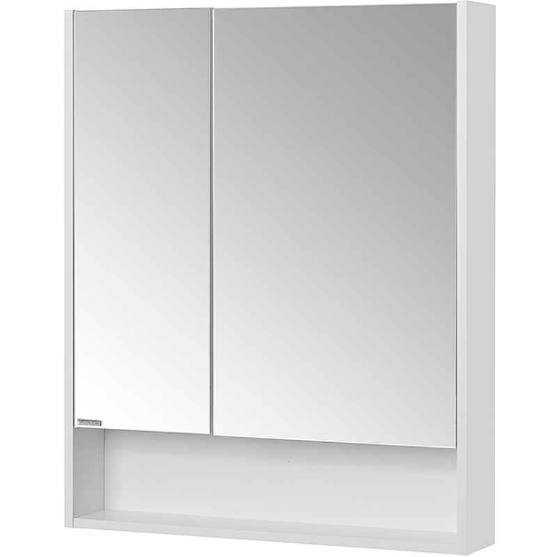 Зеркальный шкаф Aquaton Сканди 70 1A252202SD010 Белый зеркальный шкаф aquaton сканди 70 1a252202sdz90 белый дуб рустикальный