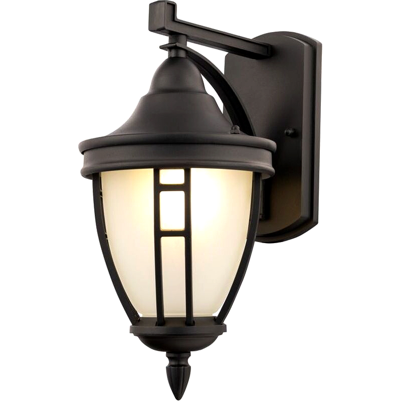 Настенный светильник Maytoni Outdoor Rivoli O027WL-01B Черный уличный настенный светильник maytoni abbey road o003wl 01b