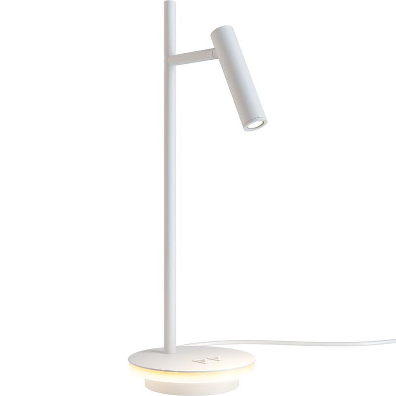 Настольная лампа Maytoni Table Floor Estudo Z010TL-L8W3K Белая цена и фото