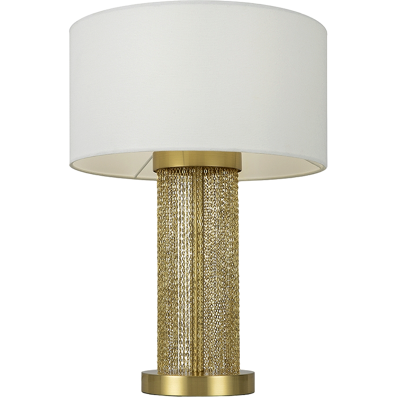 Настольная лампа Maytoni Modern Impressive MOD151TL-01G Белая Золото лампа настольная эра n 120 c0041452 e27 40 вт 220 в ip20