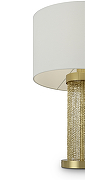 Настольная лампа Maytoni Modern Impressive MOD151TL-01G Белая Золото-1