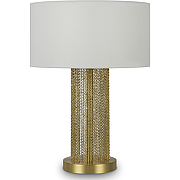 Настольная лампа Maytoni Modern Impressive MOD151TL-01G Белая Золото-3