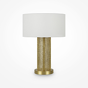 Настольная лампа Maytoni Modern Impressive MOD151TL-01G Белая Золото-4