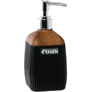 Дозатор для жидкого мыла Fixsen Black Wood FX-401-1 Черный