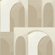 Обои Grandeco Ciara A 63302 Винил на флизелине (0,53*10,05) Бежевый, Абстракция/Архитектура/Геометрия