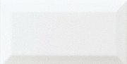 Керамическая плитка TAU Ceramica Biselado Classic White BR 07411-0001 настенная 7,5х15 см