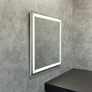 Зеркало Comforty Квадрат 75 00-00005258 с подсветкой с сенсорным выключателем-2