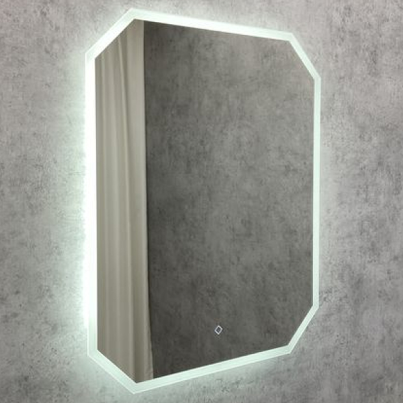 Зеркало Comforty Колеус 65 00-00005259 с подсветкой с сенсорным выключателем