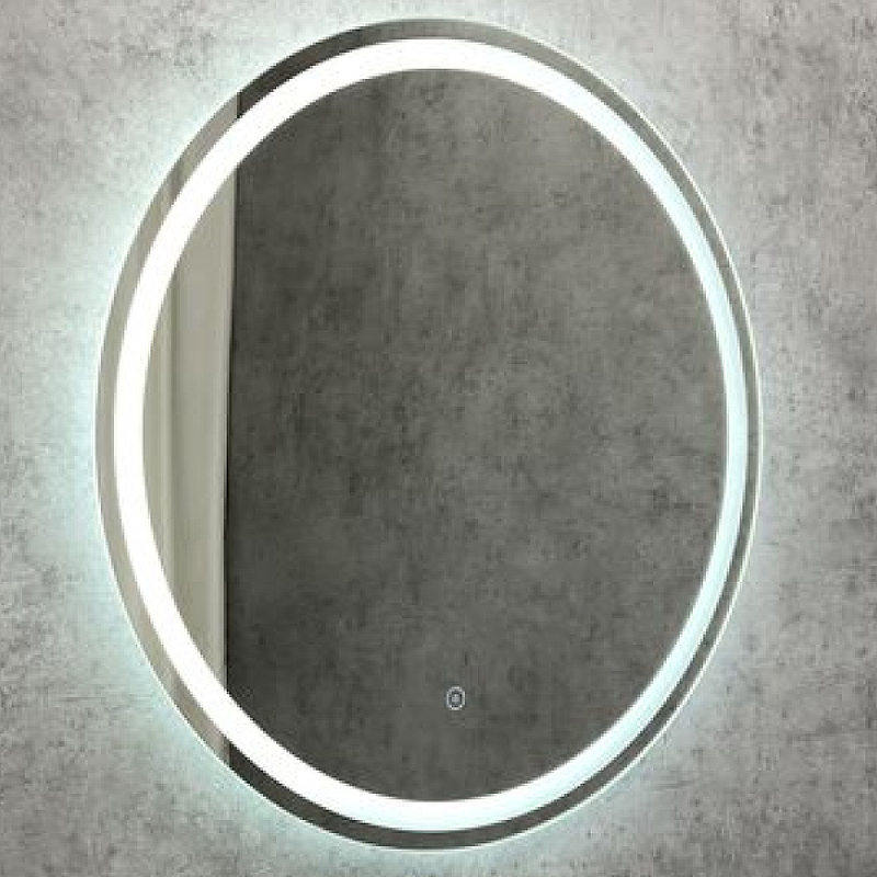 Зеркало Comforty Круг 60 00-00005261 с подсветкой с сенсорным выключателем зеркало geberit option 60 500 586 00 1 с подсветкой с механическим выключателем