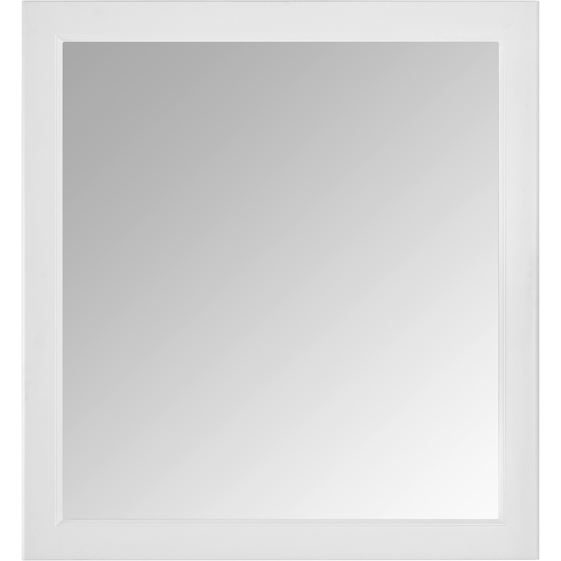 Зеркало ASB-Woodline Каталина 80 White 12082 с подсветкой Белое