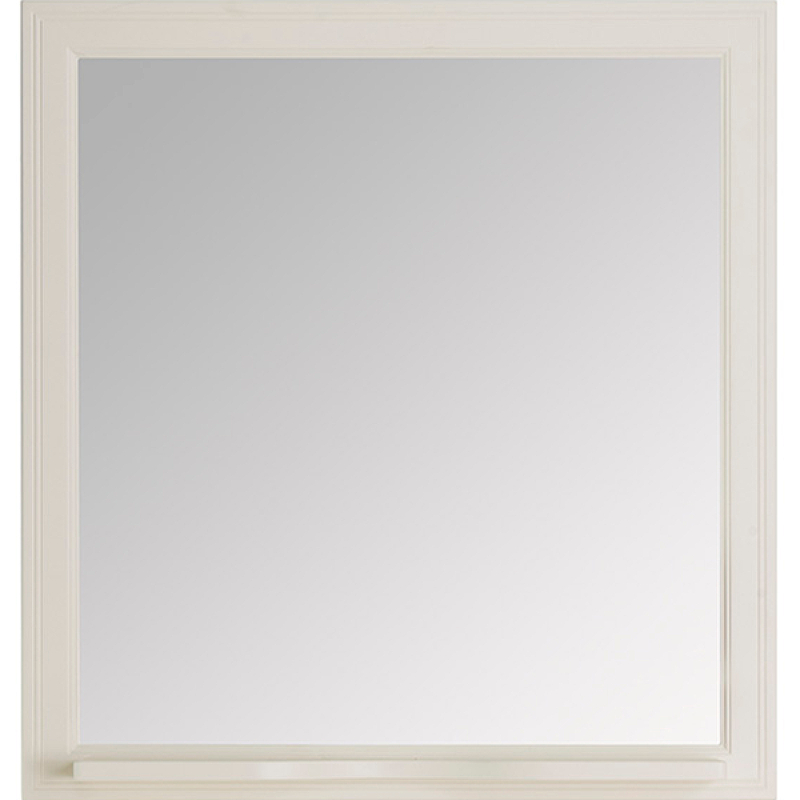 Зеркало ASB-Woodline Кастелло 80 12046 с подсветкой Бежевое зеркало asb woodline гранда 60 белое патина серебро с полкой