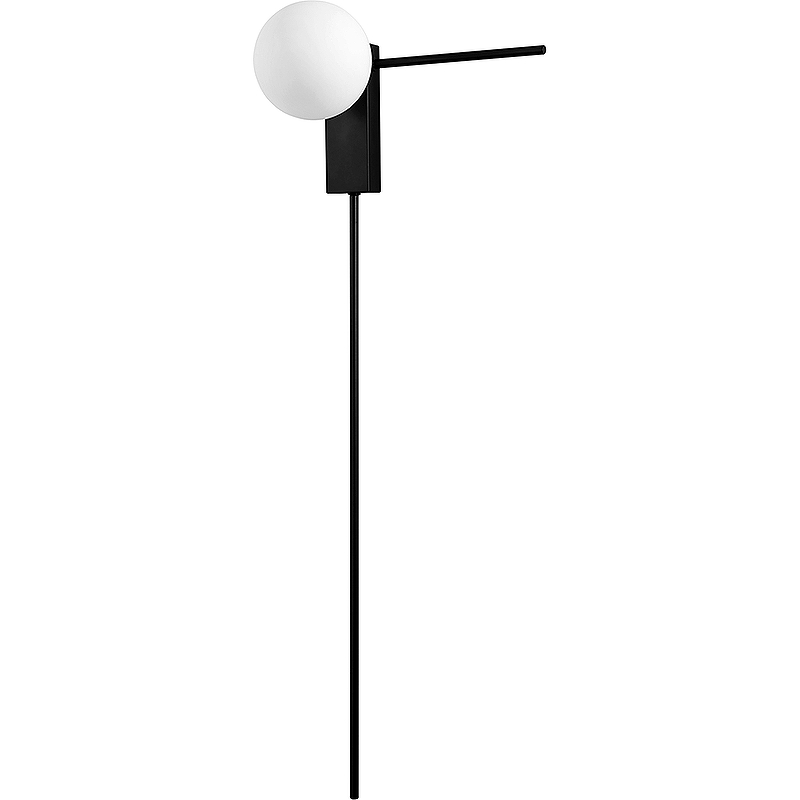 цена Настенный светильник Crystal Lux Loro AP1 V2 Black Белый Черный