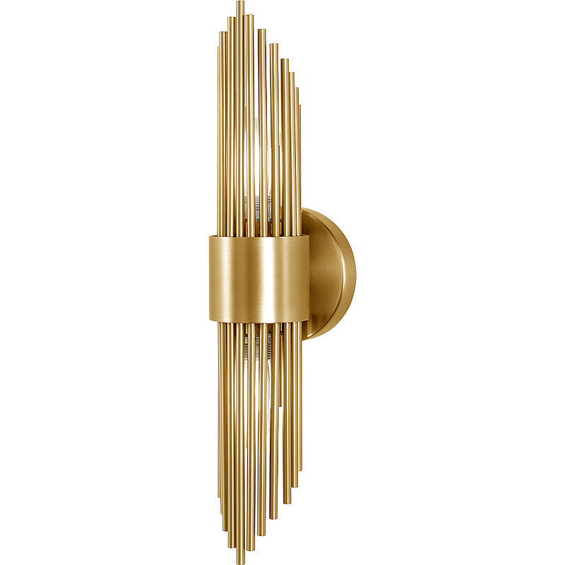Настенный светильник Crystal Lux Rudolfo AP2 Brass Латунь