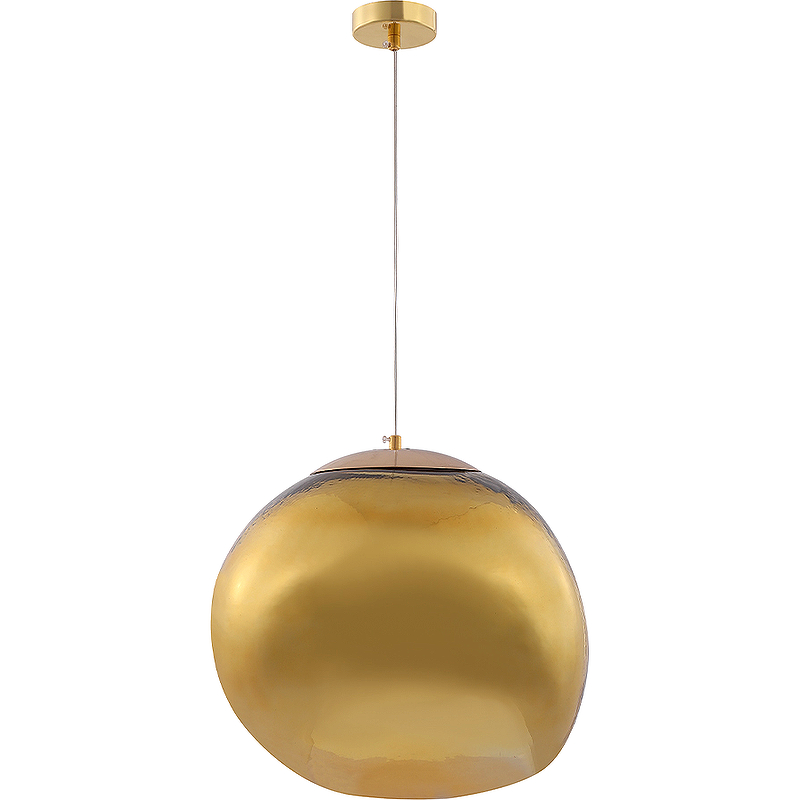 Подвесной светильник Crystal Lux Malaga SP1 D360 Gold Янтарный Золото подвесной светильник crystal lux credo sp1 gold прозрачный золото