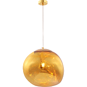 Подвесной светильник Crystal Lux Malaga SP1 D360 Gold Янтарный Золото-1