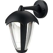 Настенный светильник Artelamp Henry A1661AL-1BK Прозрачный Черный