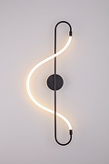 Настенный светильник Artelamp Klimt A2850AP-13BK Белый Черный-1
