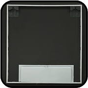 Зеркало Bond Loft 80x80 M35ZE-8080 с подсветкой Черное глянцевое с бесконтактным выключателем-11