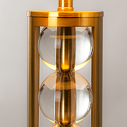 Настольная лампа Artelamp Jessica A4062LT-1PB Бежевая Полированная медь Прозрачная-2