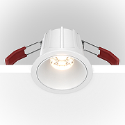 Встраиваемый светильник Maytoni Downlight Alfa Led DL043-01-10W4K-D-RD-W Белый-1