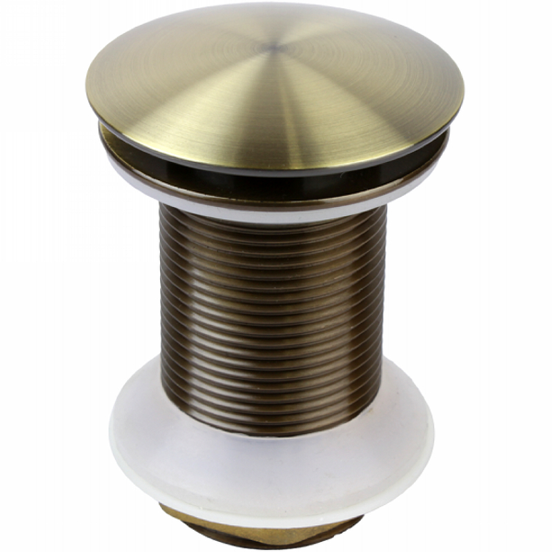 Донный клапан Bronze de Luxe Scandi 21971/1BR click-clack Бронза шланговое подключение bronze de luxe 32626 бронза