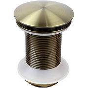 Донный клапан Bronze de Luxe Scandi 21971/1BR click-clack Бронза